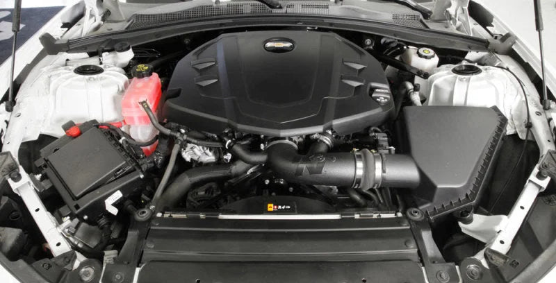 K&N 16-19 Chevrolet Camaro V6-3.6L Performance Intake Kit - Side View