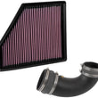 Load image into Gallery viewer, K&amp;N 16-19 Chevrolet Camaro V8-6.2L Performance Intake Kit - Installation View