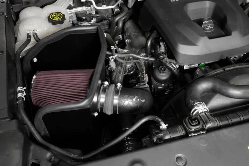 K&N 16-19 Chevrolet Colorado L4-2.8L DSL Performance Intake Kit - Side View