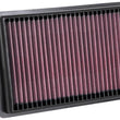 Load image into Gallery viewer, K&amp;N 16-19 Lexus RX450H V6-3.5L F/I Replacement Drop In Air Filter - Main Product View