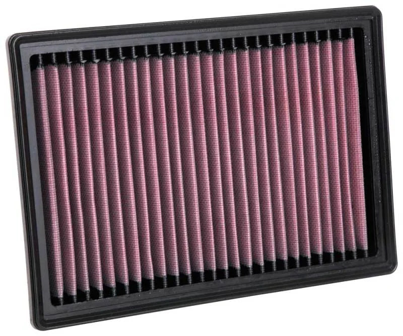 K&N 16-19 Lexus RX450H V6-3.5L F/I Replacement Drop In Air Filter - Side View