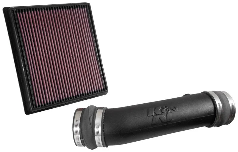 K&N 16-19 Toyota Tacoma V6-3.5L Performance Air Intake System - Main Product View