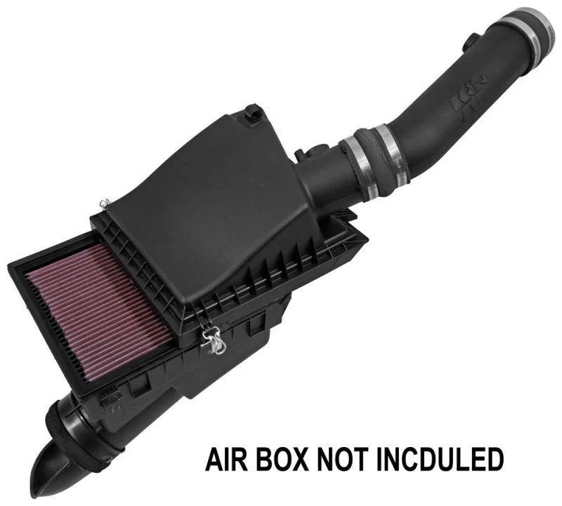K&N 16-19 Toyota Tacoma V6-3.5L Performance Air Intake System - Installation View