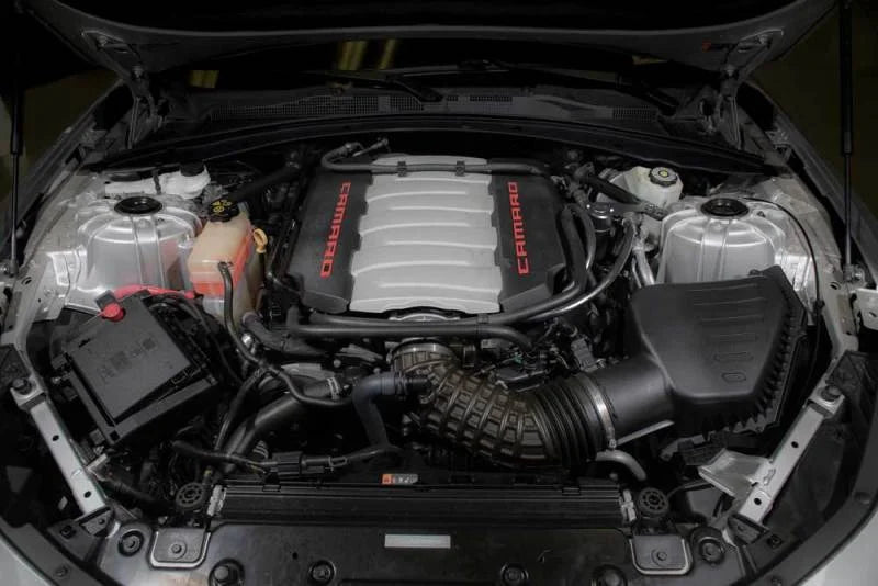 K&N 16-21 Chevrolet Camaro LT1 6.2L (Gas) Catch Can Oil Separator - Installation View