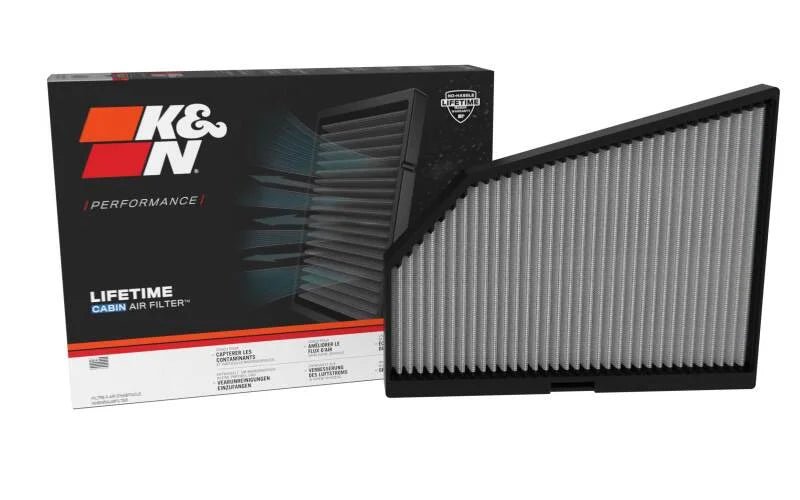 K&N 16-21 Tesla X Cabin Air Filter - Back View