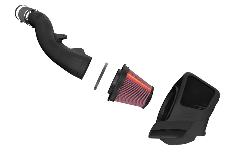 K&N 16-22 Jeep Grand Cherokee V6 3.6L NextGen Cold Air Intake - Installation View
