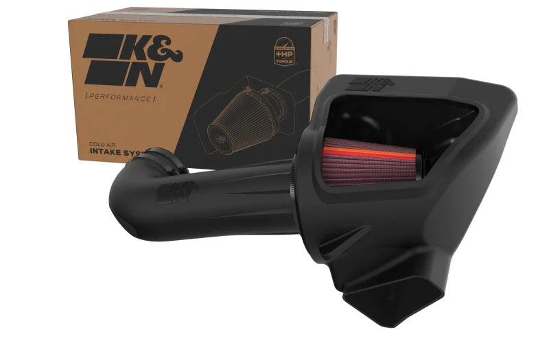 K&N 16-24 Chevy Camaro SS V8-6.2L F Performance Air Intake System - Additional View 6