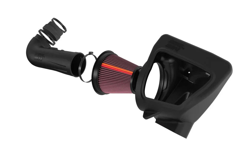 K&N 16-24 Chevy Camaro SS V8-6.2L F Performance Air Intake System - Additional View 7
