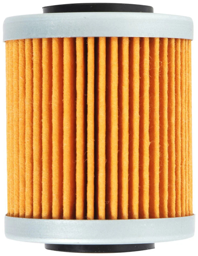 K&N 1.63in OD x 2.125in H Oil Filter - Back View