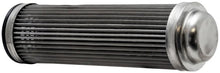 Load image into Gallery viewer, K&amp;N 1.688in OD x 5.625in L 100 Micron In-Line Fuel/Oil Filter
