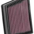 Load image into Gallery viewer, K&amp;N 17-18 Ford Fiesta VII L4-1.0L F/I Drop In Air Filter - Main Product View
