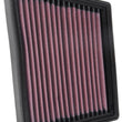 Load image into Gallery viewer, K&amp;N 17-18 Ford Fiesta VII L4-1.0L F/I Drop In Air Filter - Side View