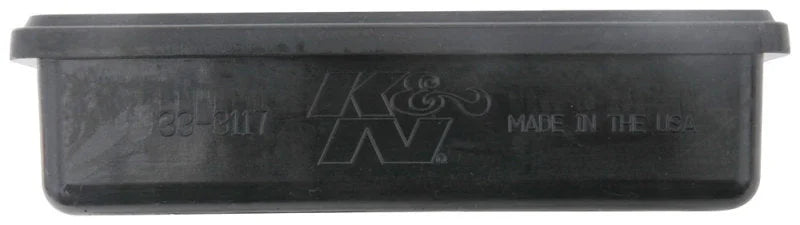 K&N 17-18 Ford Fiesta VII L4-1.0L F/I Drop In Air Filter - Back View