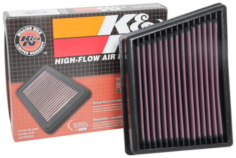K&N 17-18 Ford Fiesta VII L4-1.0L F/I Drop In Air Filter - Additional View 7