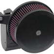 Load image into Gallery viewer, K&amp;N 17-18 Harley Davidson Road Glide Hammer Black Street Metal Intake System - Main Product View
