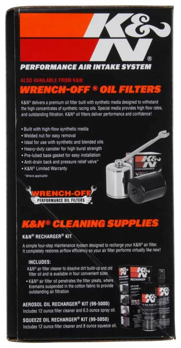 K&N 17-18 Harley Davidson Touring Models Performance Air Intake System - Additional View 6