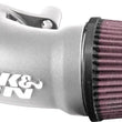 Load image into Gallery viewer, K&amp;N 17-18 Harley Davidson Touring Models Performance Air Intake System Silver - Back View