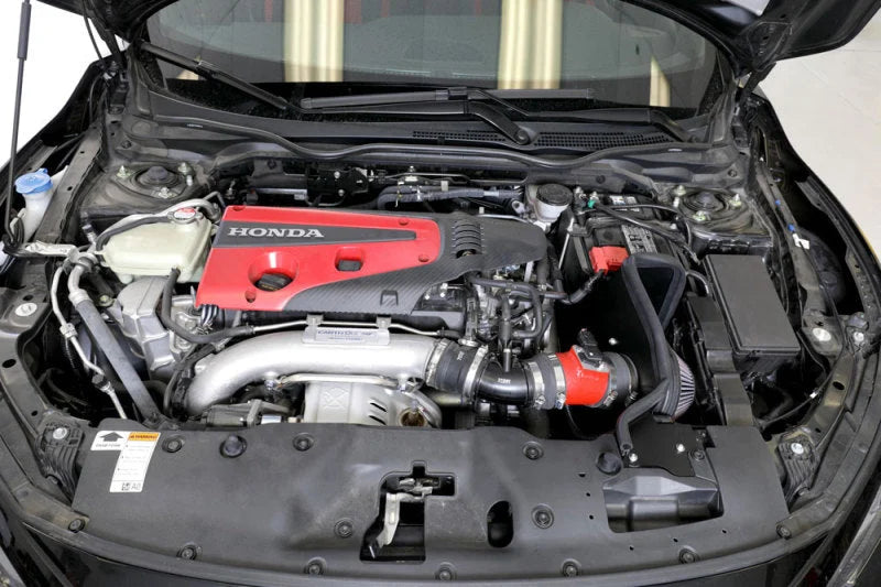 K&N 17-18 Honda Civic Type-R L4-2.0L F/I Typhoon Air Intake - Back View
