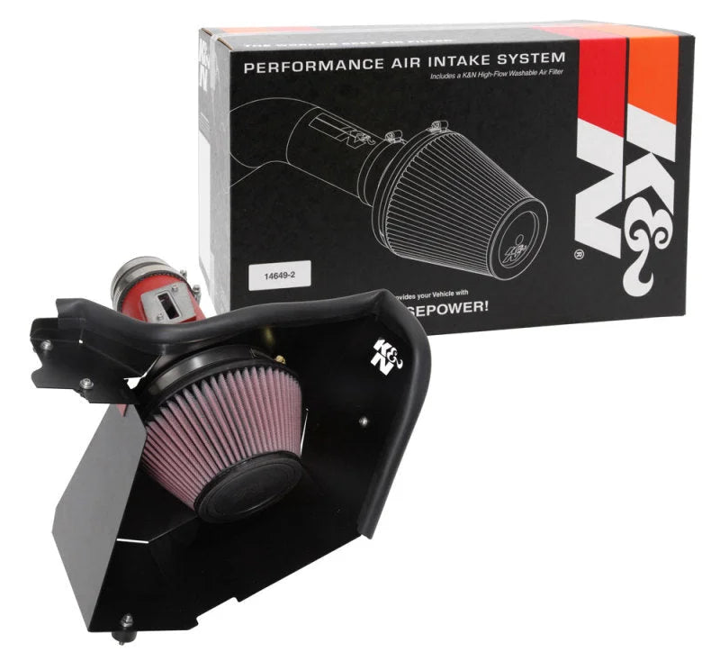 K&N 17-18 Honda Civic Type-R L4-2.0L F/I Typhoon Air Intake - Additional View 6