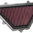 Load image into Gallery viewer, K&amp;N 17-18 Honda X-ADV 745 Replacement Drop In Air Filter - Main Product View