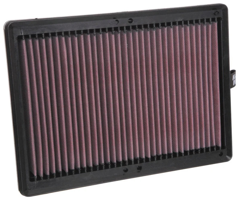 K&N 17-18 Hyundai Santa Fe Sport L4-2.4L F/I Drop In Air Filter - Side View