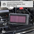 Load image into Gallery viewer, K&amp;N 17-18 Hyundai Santa Fe Sport L4-2.4L F/I Drop In Air Filter - Installation View