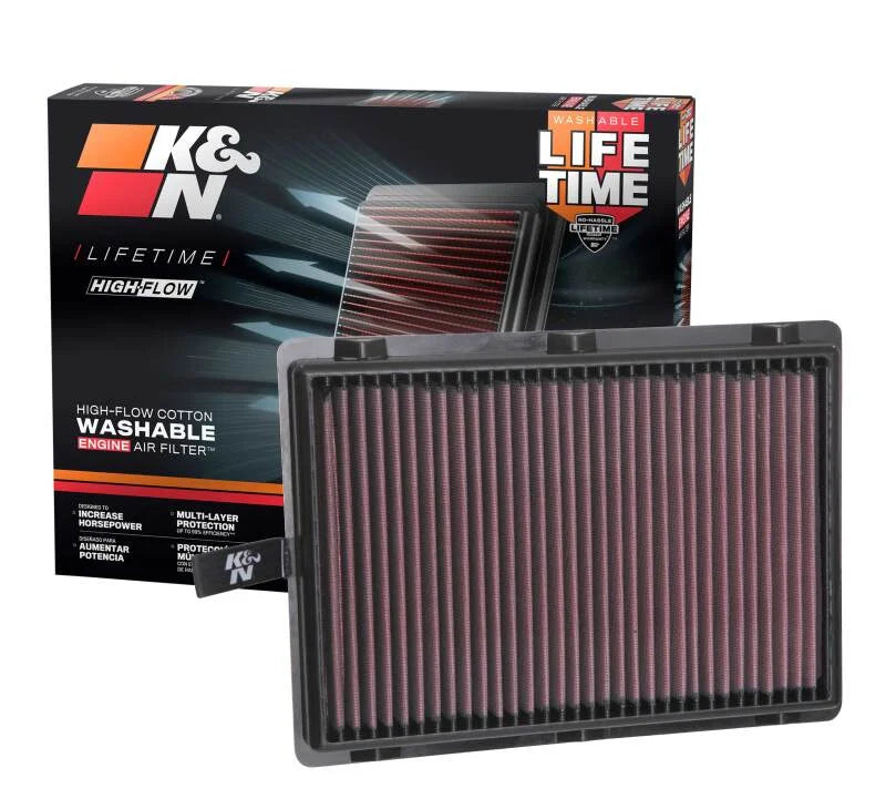 K&N 17-18 Hyundai Santa Fe Sport L4-2.4L F/I Drop In Air Filter - Additional View 14