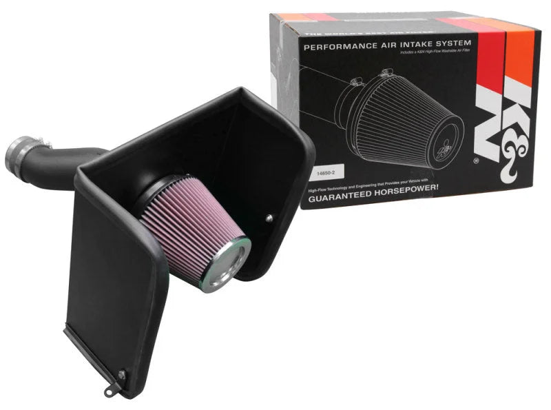K&N 17-18 Nissan Titan XD V8 5.6L AirCharger Performance Intake - Additional View 6