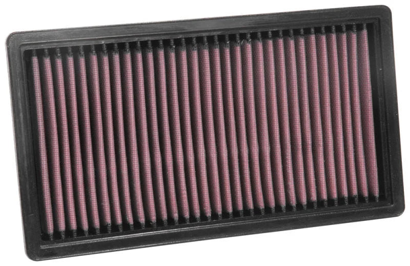 K&N 17-18 Peugeot 3008 L4-2.0L DSL Drop In Air Filter - Side View