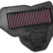 Load image into Gallery viewer, K&amp;N 17-18 Suzuki Raider 150 147cc F/I Replacement Air Filter - Main Product View