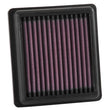 Load image into Gallery viewer, K&amp;N 17-18 Yamaha XP530 T-Max 530CC Replacement Drop In Air Filter - Back View