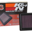 Load image into Gallery viewer, K&amp;N 17-18 Yamaha XP530 T-Max 530CC Replacement Drop In Air Filter - Installation View