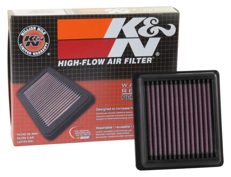 K&N 17-18 Yamaha XP530 T-Max 530CC Replacement Drop In Air Filter - Installation View