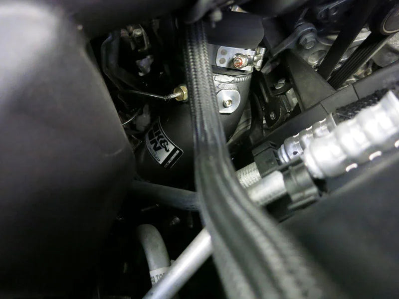 K&N 17-19 Chevrolet 2500/3500 V8-6.6L TD Charge Pipe - Side View