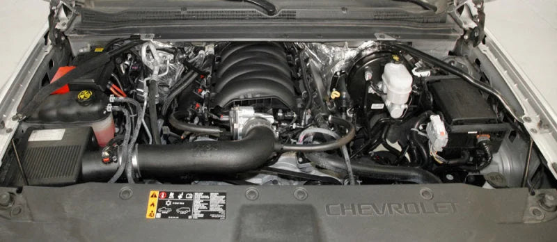 K&N 17-19 Chevrolet Silverado V8-5.3L Performance Intake Kit - Back View