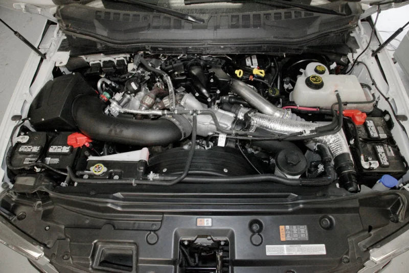 K&N 17-19 Ford F Super Duty V8-6.7L DSL 57 Series FIPK Performance Intake Kit - Back View