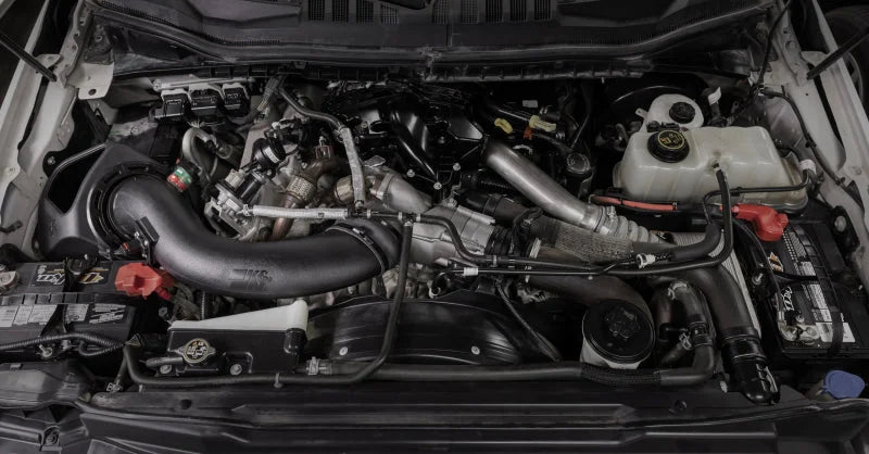 K&N 17-19 Ford F250/F350 SD 6.7L Diesel NextGen Dry Flow Cold Air Intake - Back View