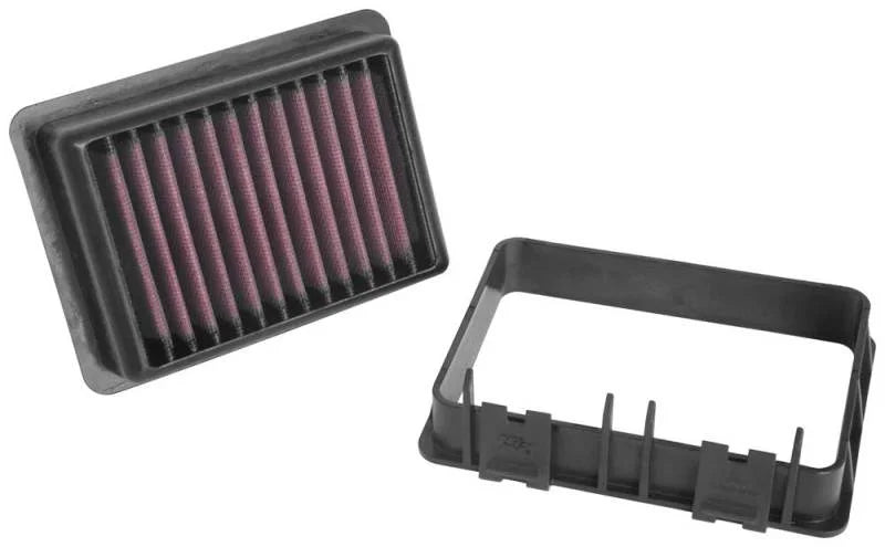 K&N 17-19 KTM 125 Duke 125 / KTM 250 Duke 249 / KTM 390 Duke 373 Replacement Drop In Air Filter - Main Product View