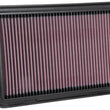 Load image into Gallery viewer, K&amp;N 17-19 SUZUKI SWIFT V L4-1.4L F/I Drop In Air Filter - Side View