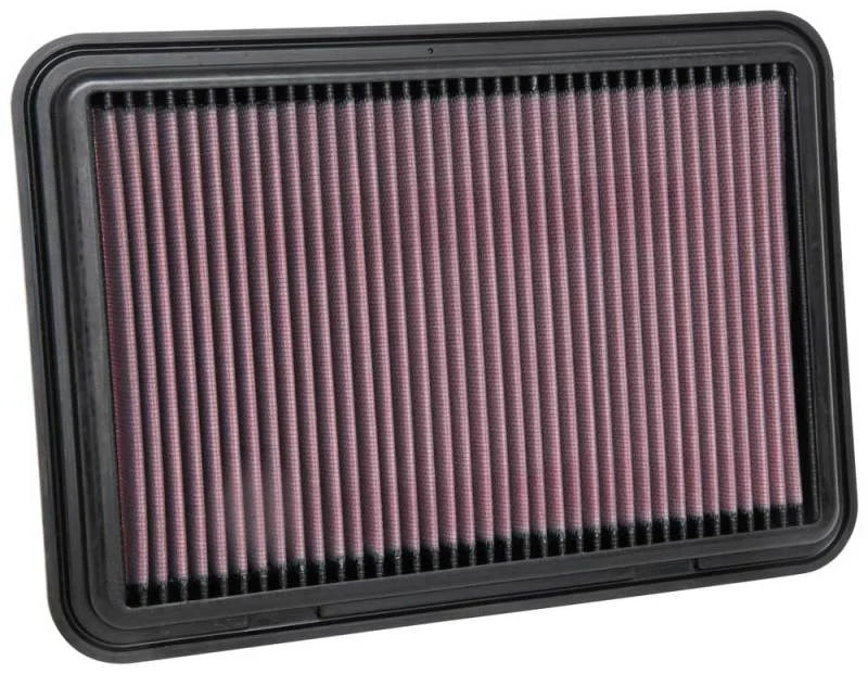 K&N 17-19 SUZUKI SWIFT V L4-1.4L F/I Drop In Air Filter - Side View