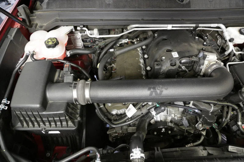 K&N 17-20 Chevrolet Colorado V6-3.6L F/I 57 Series FIPK Performance Intake Kit - Side View
