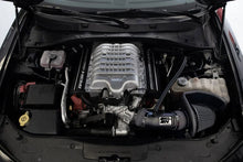 Load image into Gallery viewer, K&amp;N 17-23 Dodge Charger/Challenger Hellcat SC 6.2L V8 DRYFLOW Performance Air Intake System - Back View