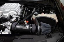 Load image into Gallery viewer, K&amp;N 17-23 Dodge Charger/Challenger Hellcat SC 6.2L V8 DRYFLOW Performance Air Intake System - Installation View