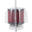 Load image into Gallery viewer, K&amp;N 1.75 inch Vent 3 inch D 2.5 inch H Air Filter - Rubber Top - Additional View 7