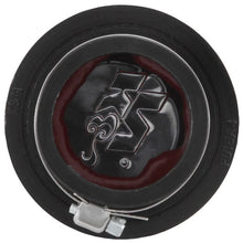 Load image into Gallery viewer, K&amp;N 1.75in Flange ID x 3in OD x 2.5in H Chrome Finish Rubber Base Crankcase Vent Filter - Main Product View