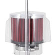 Load image into Gallery viewer, K&amp;N 1.75in Flange ID x 3in OD x 2.5in H Chrome Finish Rubber Base Crankcase Vent Filter - Additional View 5