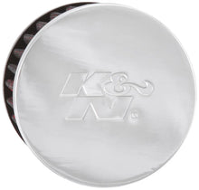 Load image into Gallery viewer, K&amp;N 1.75in Flange ID x 3in OD x 2.5in H Chrome Finish Rubber Base Crankcase Vent Filter - Additional View 6