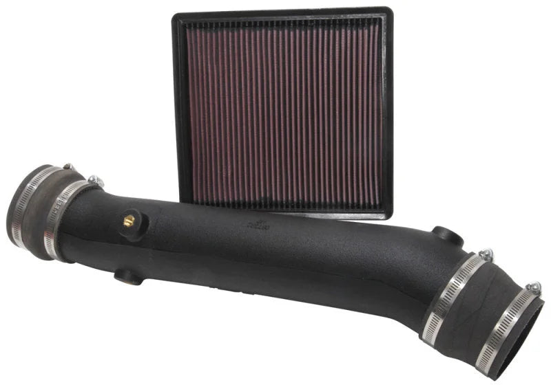 K&N 18-19 Ford F150 V6-3.3L Performance Intake Kit - Back View