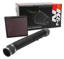 Load image into Gallery viewer, K&amp;N 18-19 Ford F150 V6-3.3L Performance Intake Kit - Installation View
