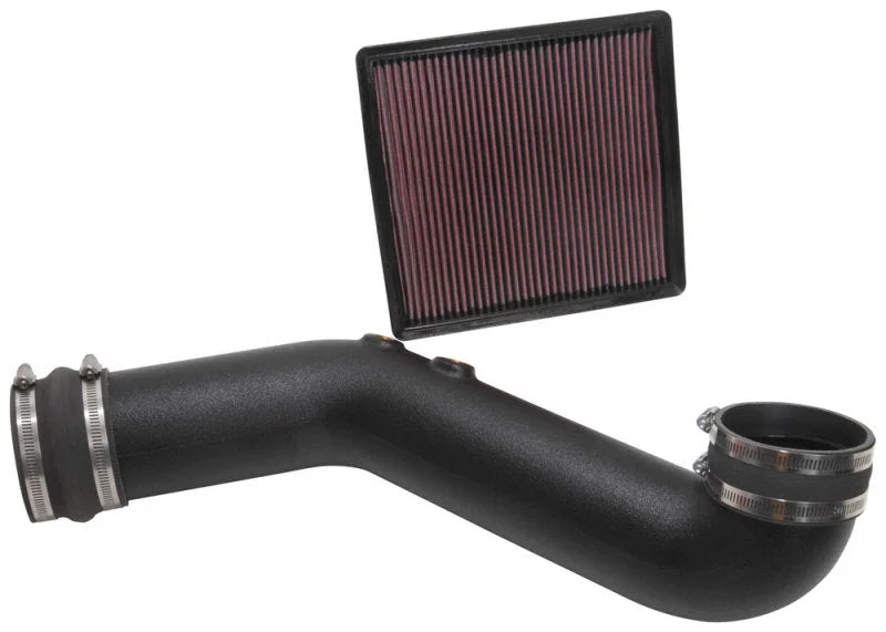 K&N 18-19 Ford F150 V8-5.0L Performance Intake Kit - Installation View
